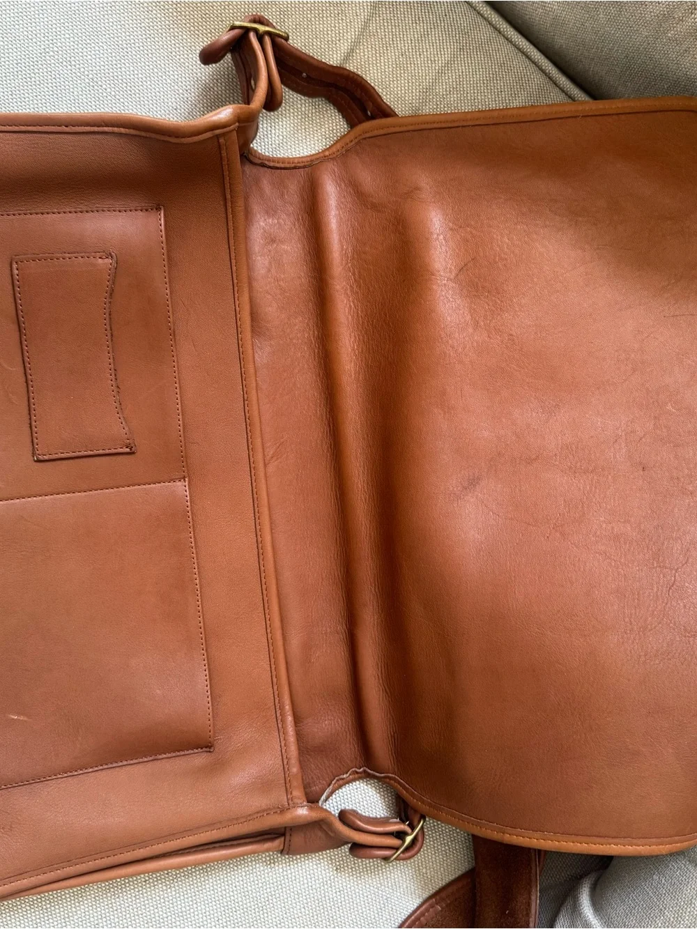 Vintage coach Essex briefcase